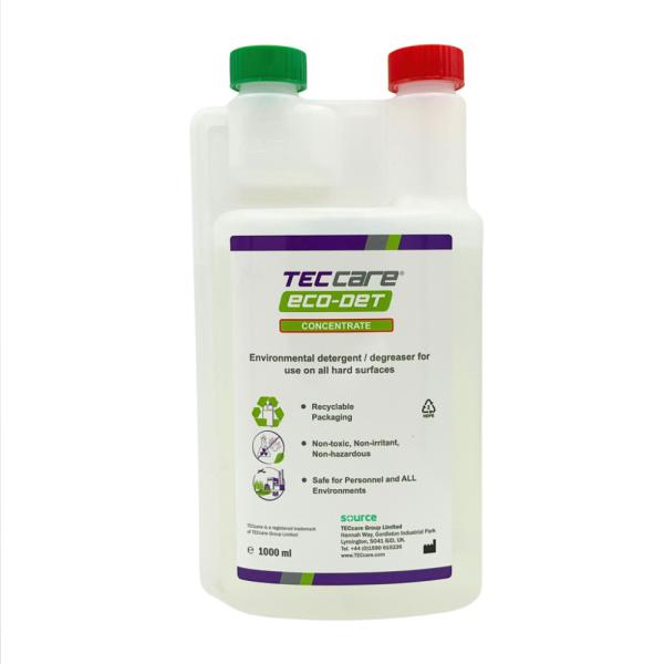 TECcare ECO-DET Concentrate 1 Litre Dosing Bottle - Single